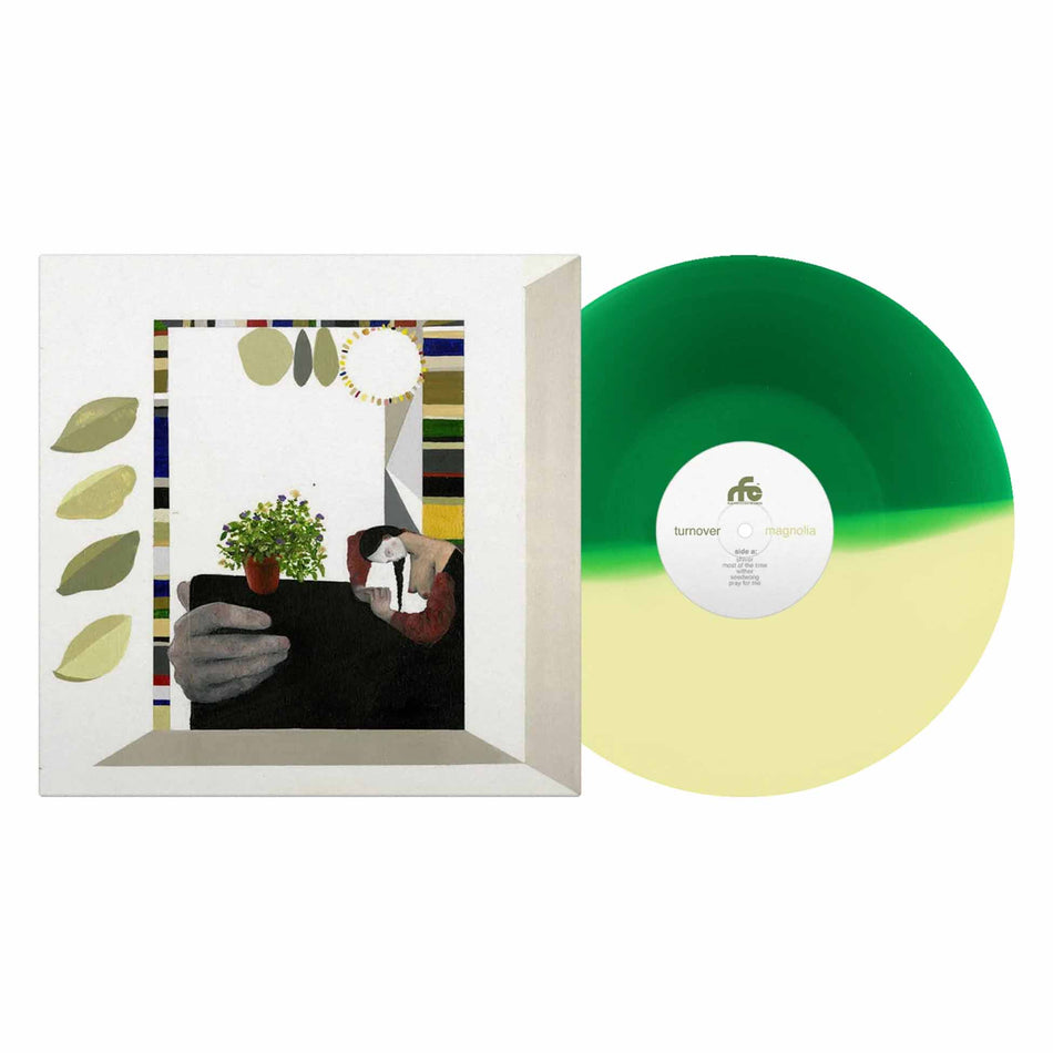 Magnolia - Vinyle Mi Vert Mi Jaune - Front Cover