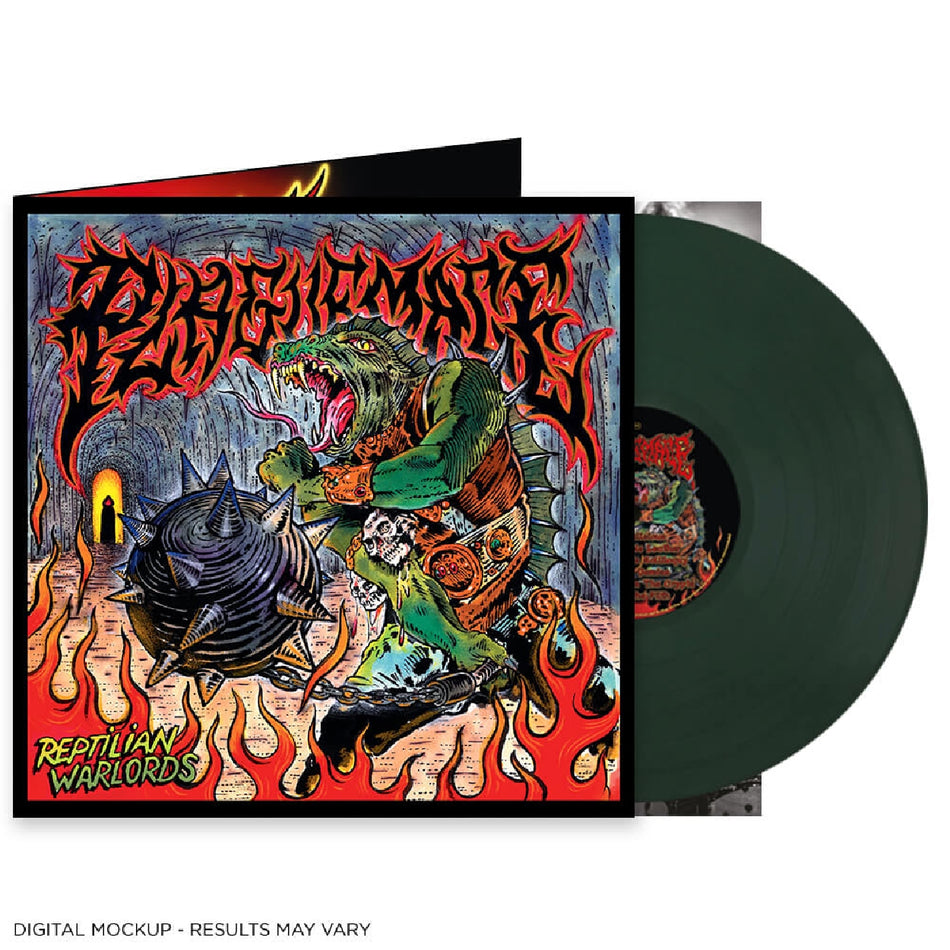 Reptilian Warlord - Front Cover