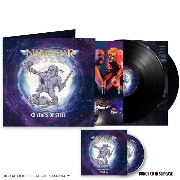XX Years Of Steel - Front Cover