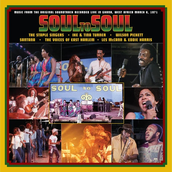 SOUL TO SOUL MUSIC FROM THE ORIGINAL - Front Cover