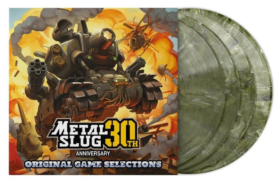 Metal Slug 30th Anniversary Coffret Vinyle Coloré - Front Cover