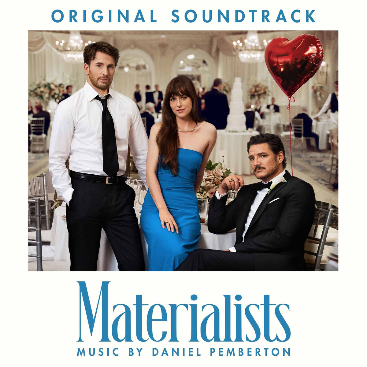 Materialists (Original Soundtrack) - Vinyle Blanc Et Bleu - Front Cover