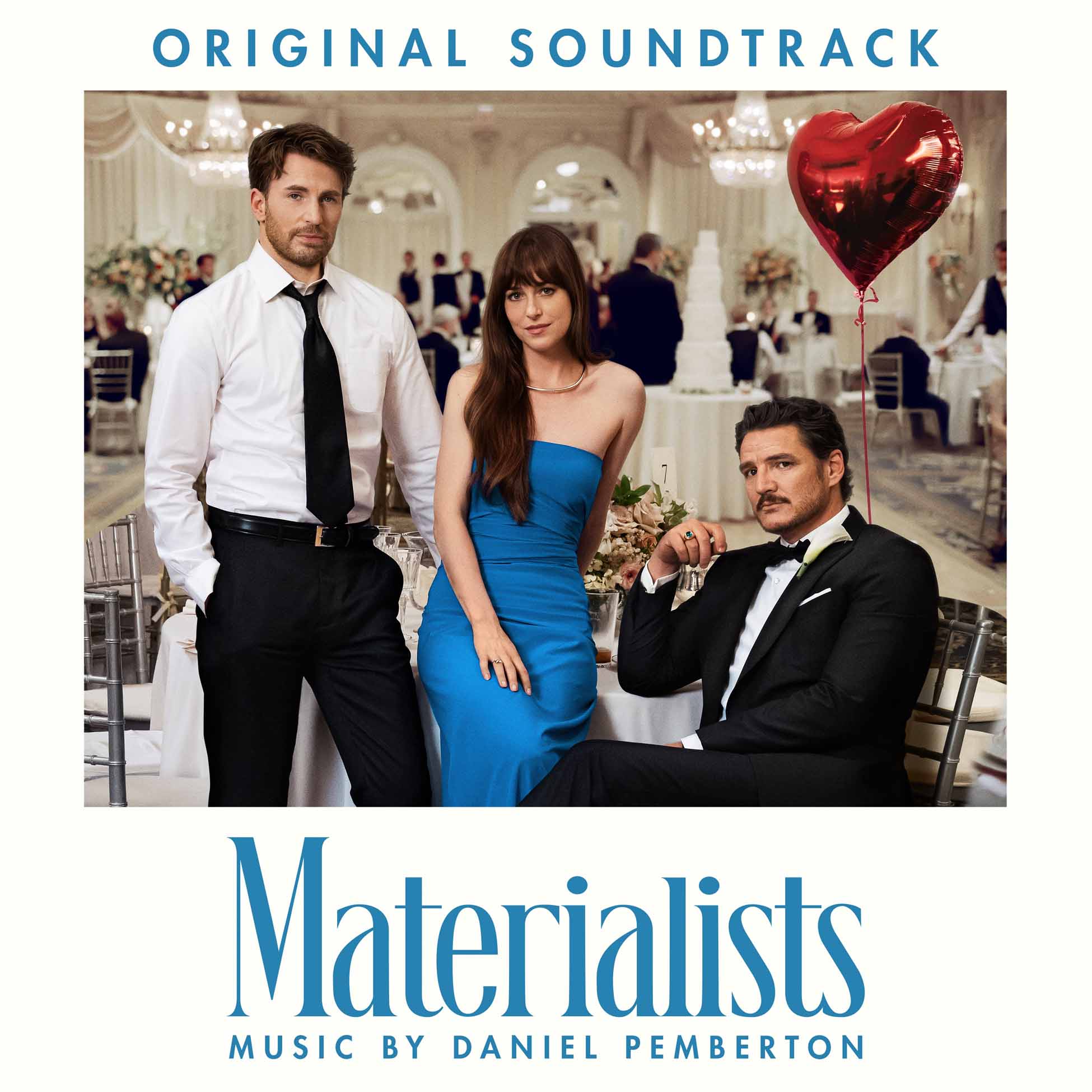 Materialists (Original Soundtrack) - Vinyle Blanc Et Bleu - Front Cover