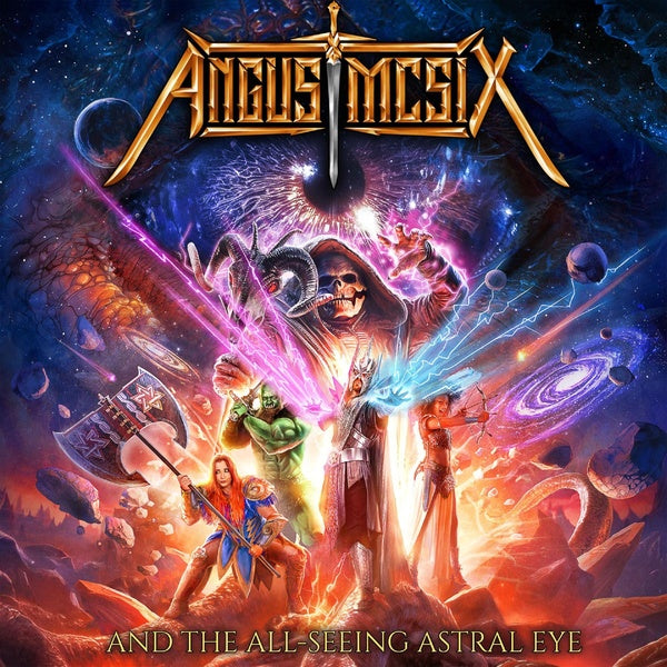 Angus McSix And The All-Seeing Astral Eye - Front Cover