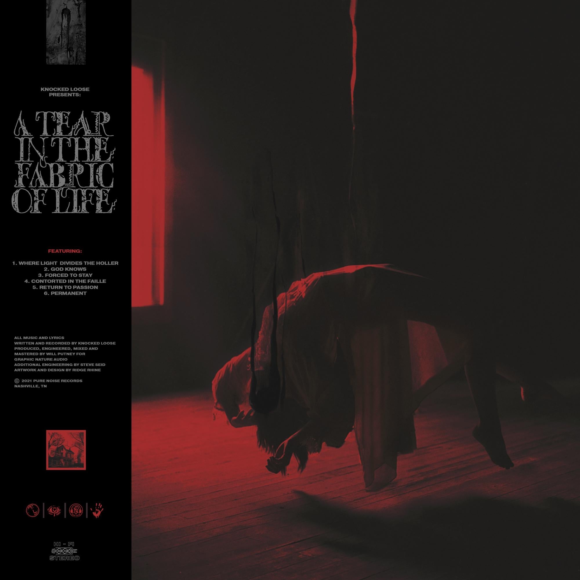 A Tear In The Fabric Of Life - Front Cover