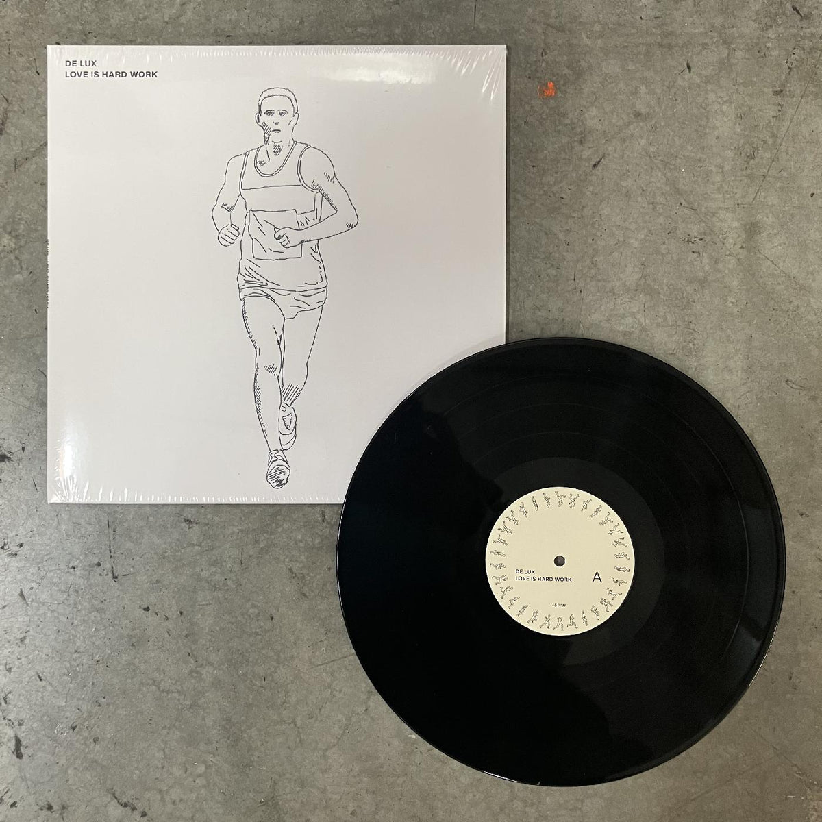 LOVE IS HARD WORK/INCLUS CODE MAXI 45T TELECHARGEABLE - Front Cover