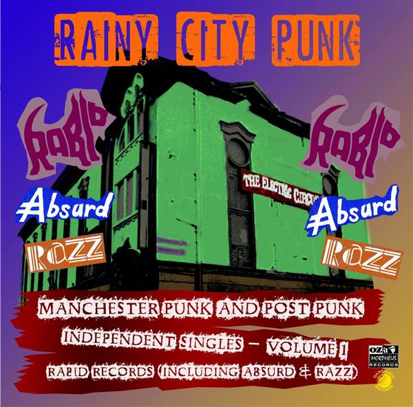 Rainy City Punks (Manchester Punk And Post Punk Independen - Front Cover