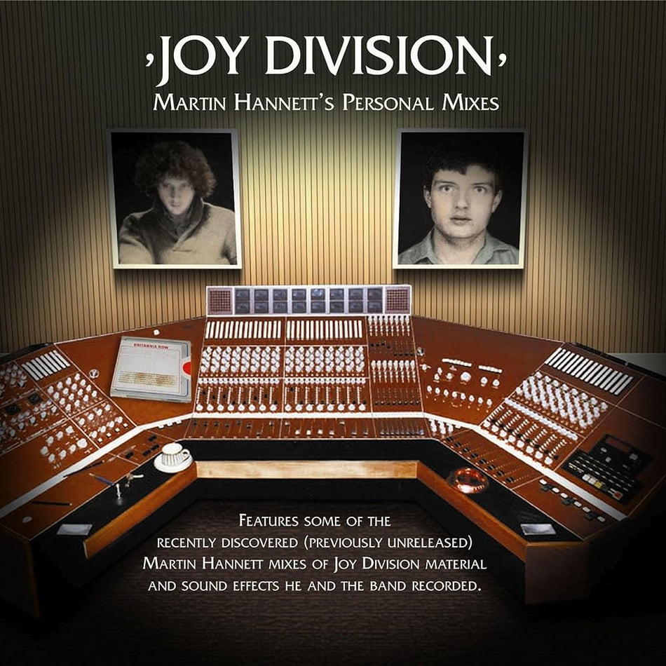 Martin Hannett’s Personal Mixes/180g Milky White Vinyls/Gatefold - Front Cover