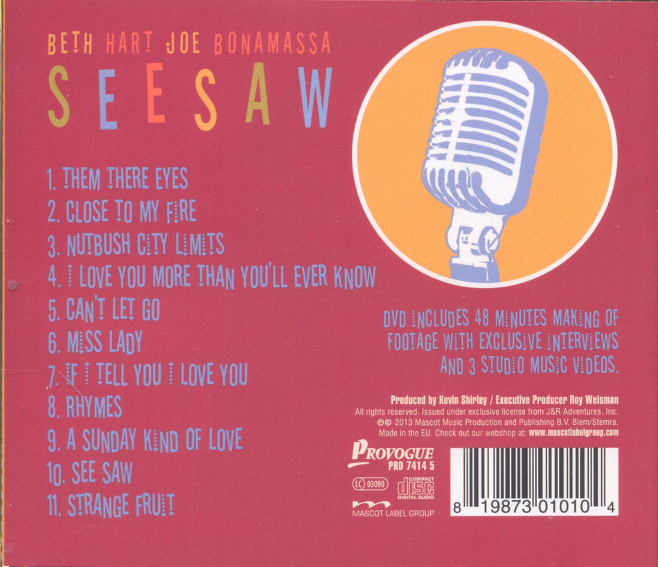 SEESAW - Back Cover
