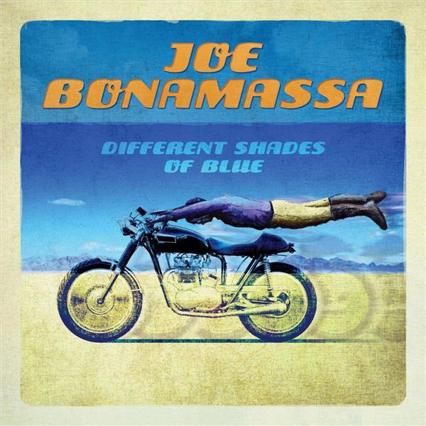 Different shades of blue - Front Cover