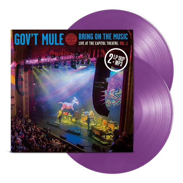 BRING ON THE MUSIC - LIVE AT THE CAPITOL THEATRE - DOUBLE VINYLE VOL.1 - Front Cover
