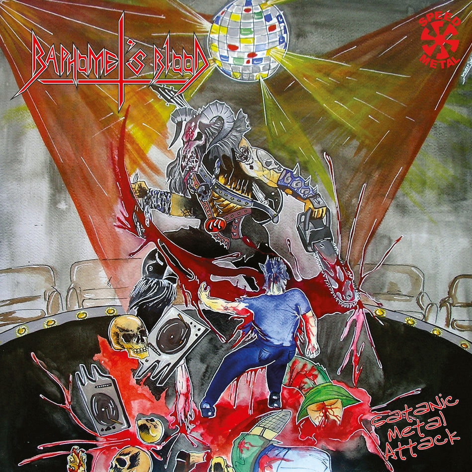 Satanic Metal Attack - Front Cover