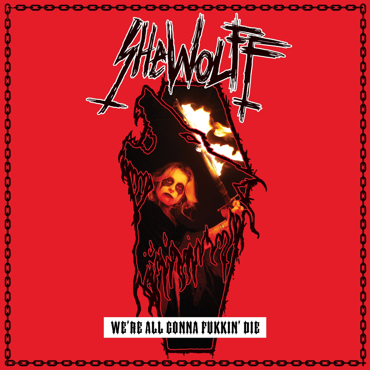We’re All Gonna Fukking Die - Front Cover
