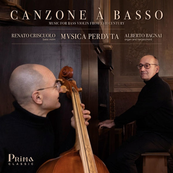 Canzone à Basso : Musique du XVIIème siècle pour basse de violon - Front Cover