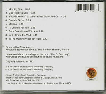 Duane & Gregg - Front Cover