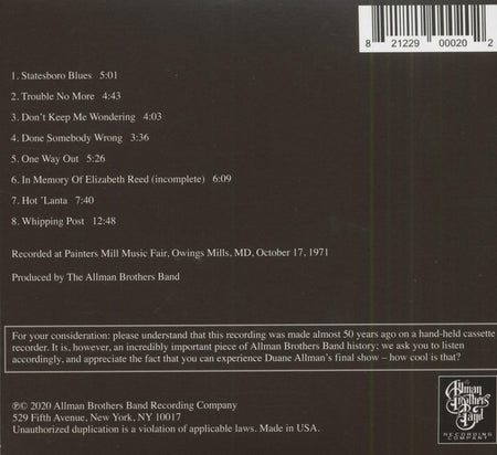 The Final Note - Front Cover