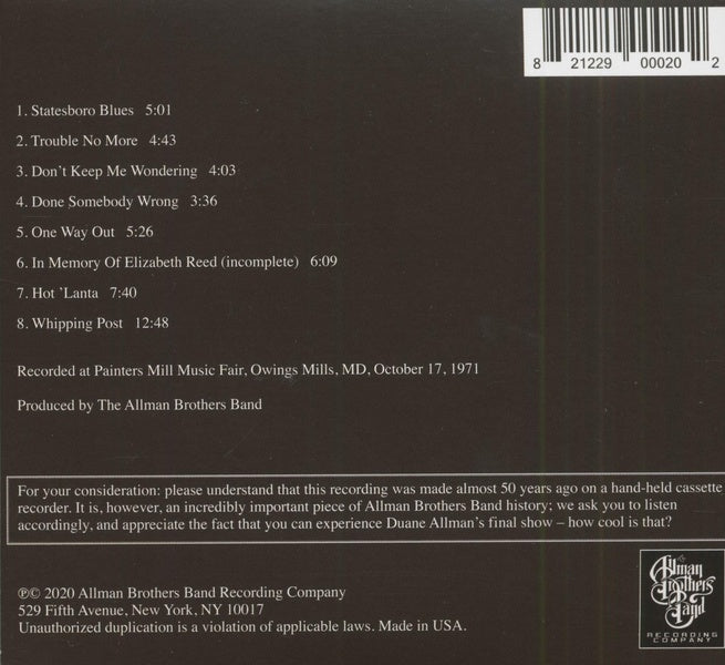 The Final Note - Front Cover