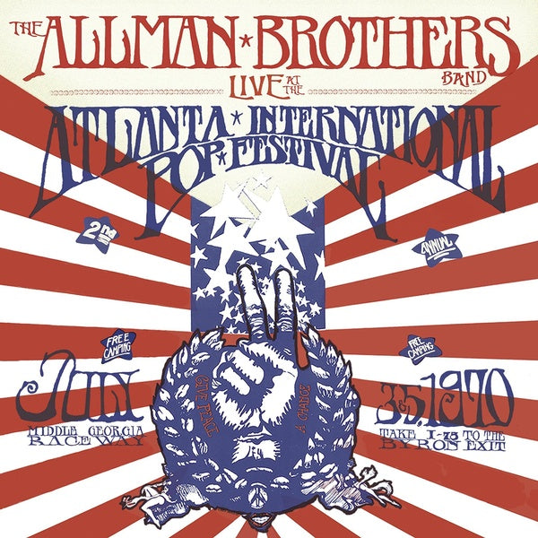 Live At The Atlanta International Pop Festival - Front Cover