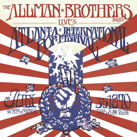 Live At The Atlanta International Pop Festival - Front Cover
