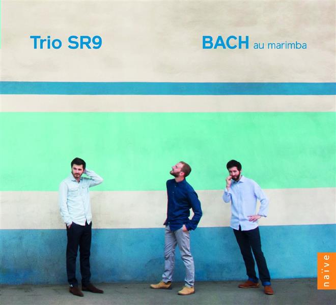 Bach au marimba - Front Cover