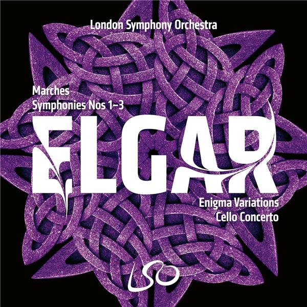 Elgar: Symphonies Nos. 1-3, Enigma Variations, Cello Concerto, Marches - Front Cover