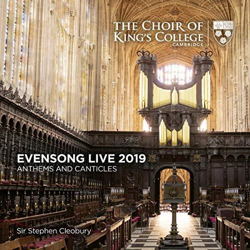 Evensong live 2019 anthems and canticles - Front Cover