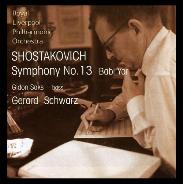 Symphonie N°13, opus 113 - Front Cover