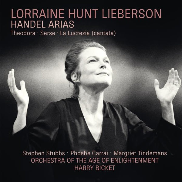 Hunt Lieberson : Handel Arias - Front Cover