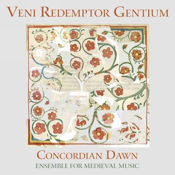 Veni redemptor gentium - Front Cover