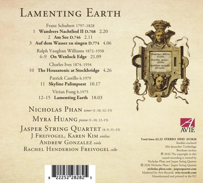 Lamenting Earth - Front Cover
