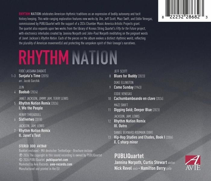 Rhythm Nation - Front Cover