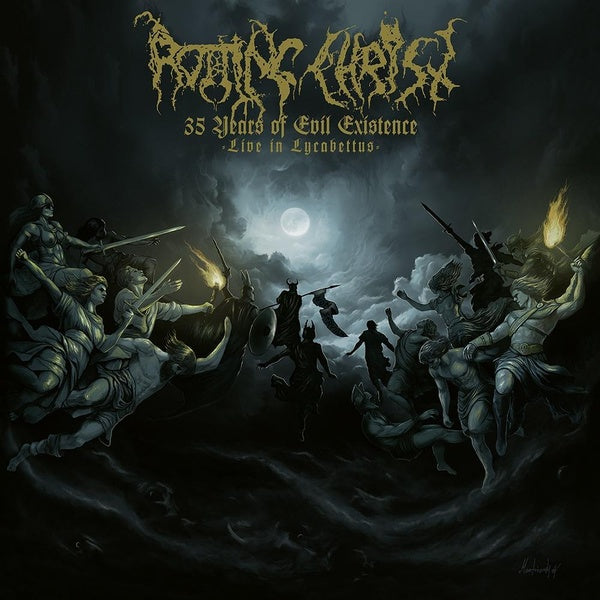 35 Years of Evil Existence - Live in Lycabettus - Front Cover