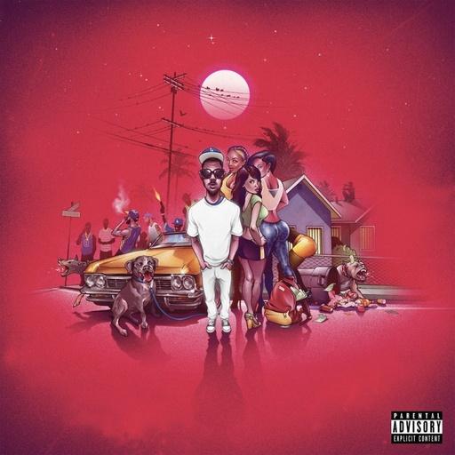 A Long Red Hot Los Angeles Summer Night - Front Cover