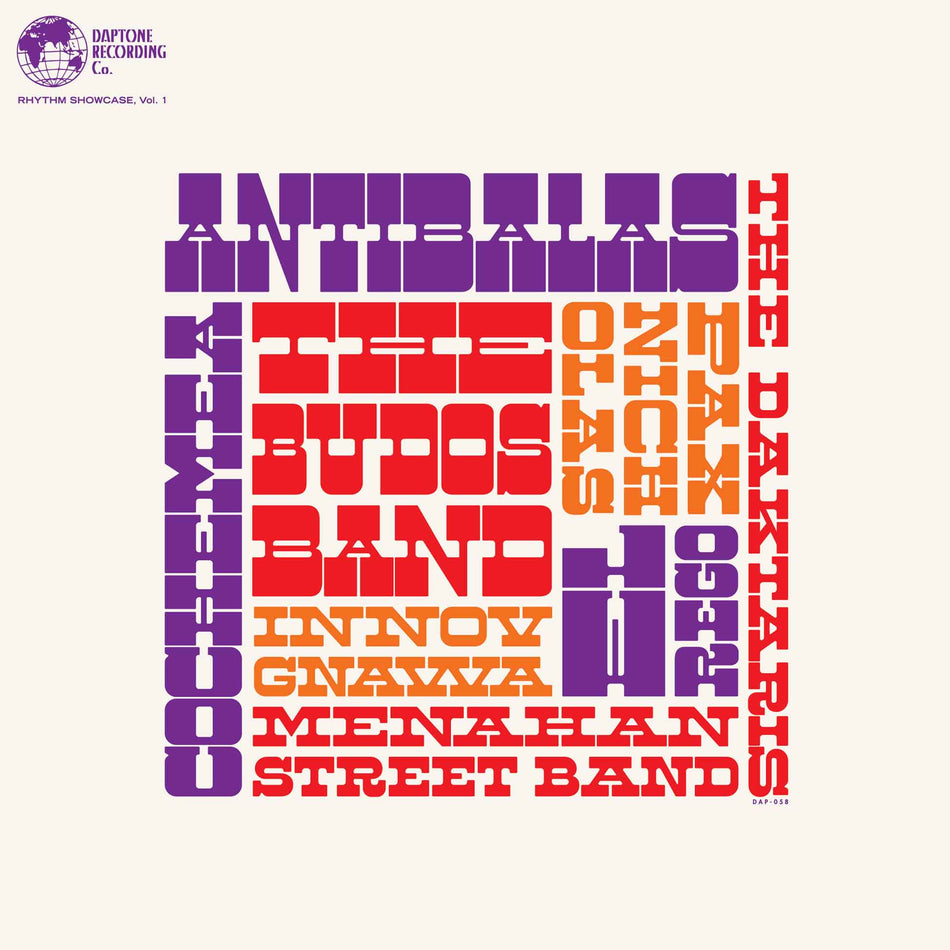 Rhythm Showcase Vol. 1 - Front Cover