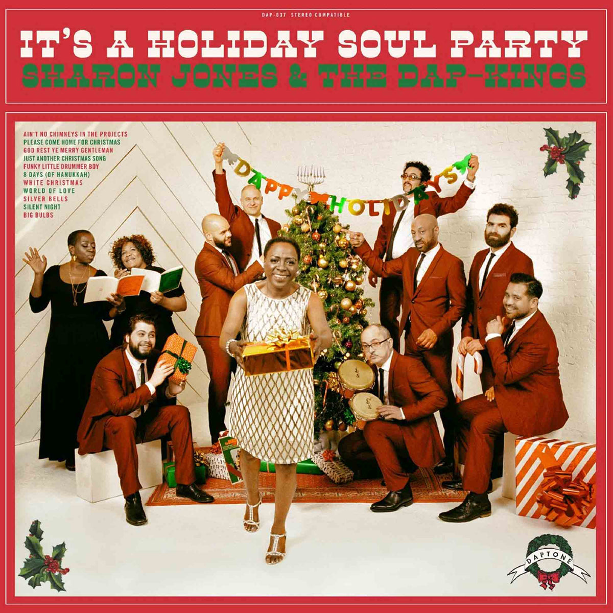 It'S A Holiday Soul Party - Vinyle Rouge & Blanc - Front Cover