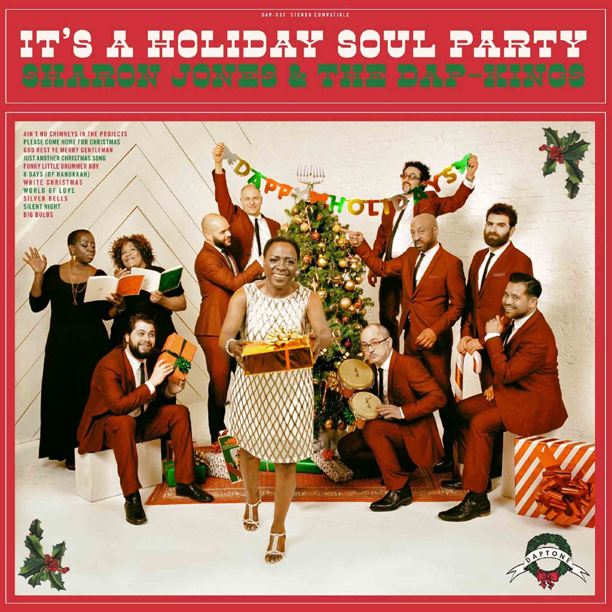 It'S A Holiday Soul Party - Vinyle Rouge & Blanc - Front Cover