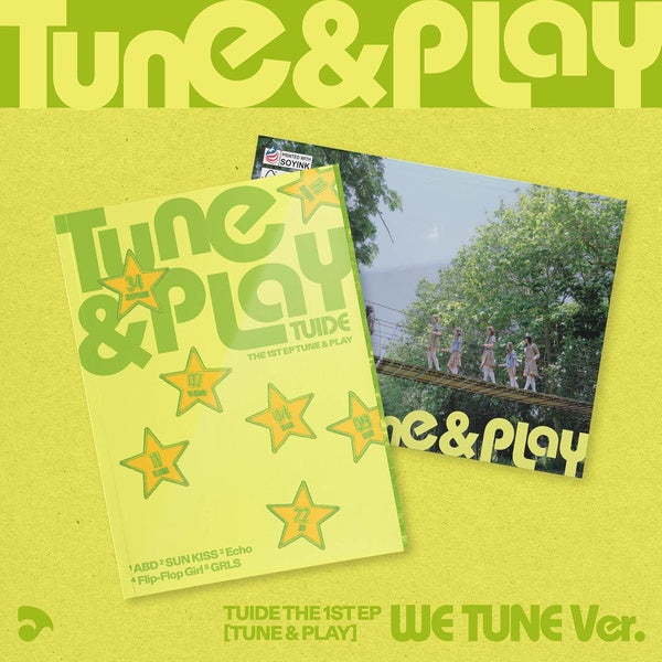 The 1st EP TUNE & PLAY (WE TUNE Version) - Front Cover