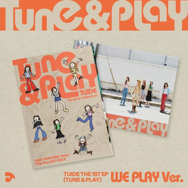The 1st EP TUNE & PLAY (WE PLAY Version) - Front Cover