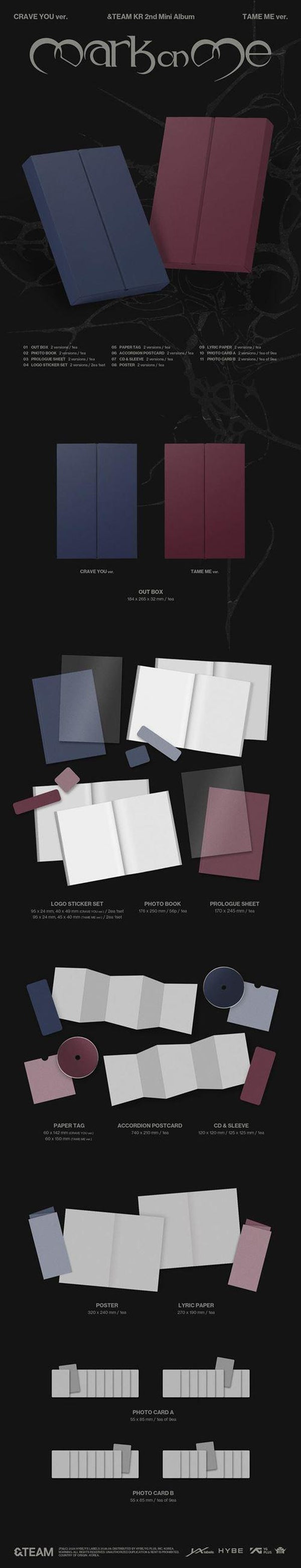 Mark On Me (CRAVE YOU Version) Coffret - Front Cover
