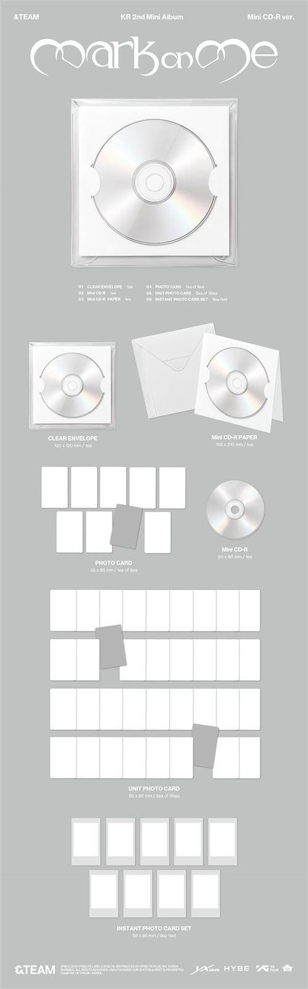 Mark On Me (Mini-CD Version) - Front Cover