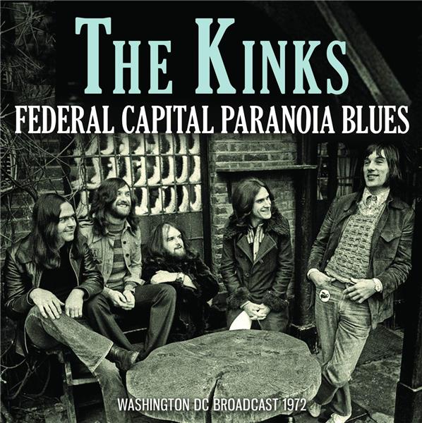 Federal Capital Paranoia Blues Washington DC Broadcast 1972 - Front Cover