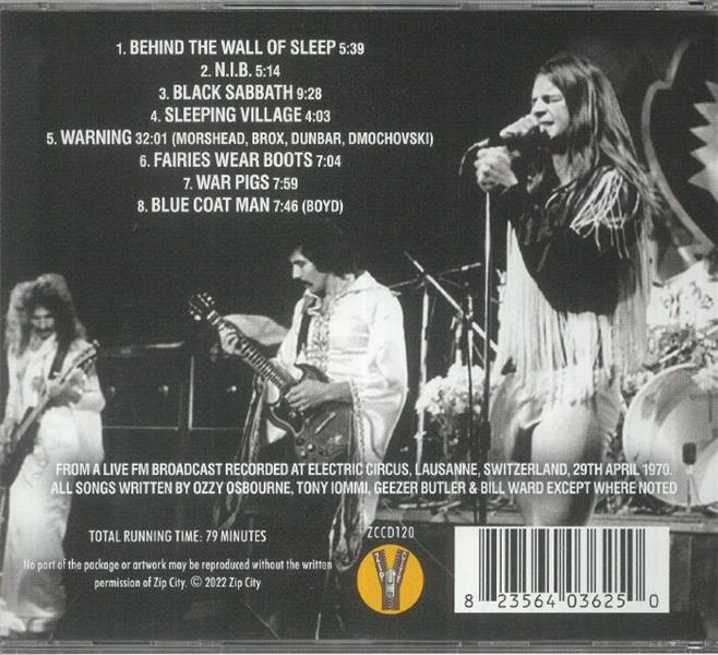 The Classic Swiss Radio Broadcast Lausanne 1970 - Front Cover