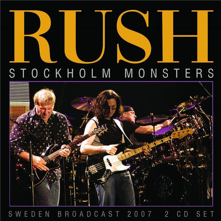 Sweden Radio Broadcast Stockholm Monsters 2007 - Front Cover