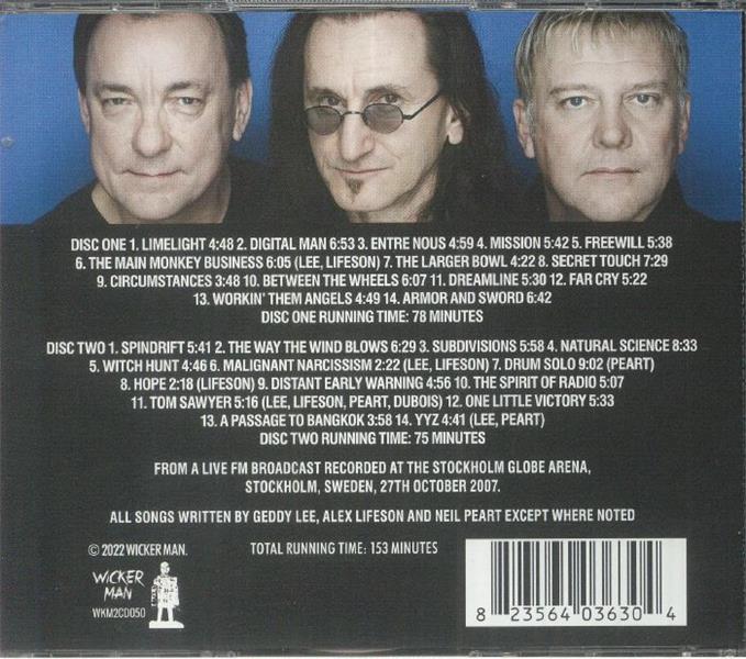 Sweden Radio Broadcast Stockholm Monsters 2007 - Front Cover