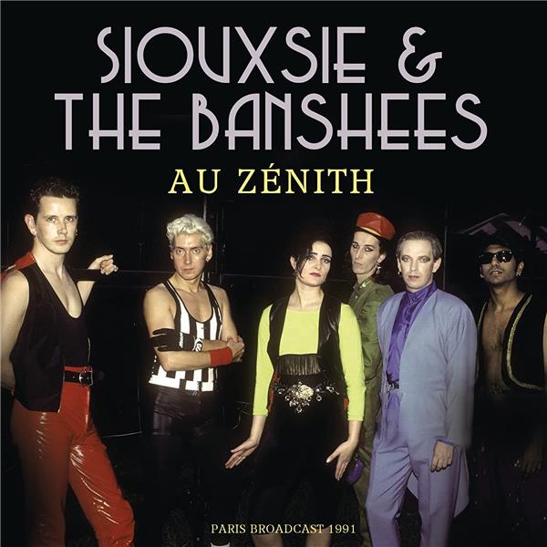 Au Zénith Radio Broadcast Paris 1991 - Front Cover