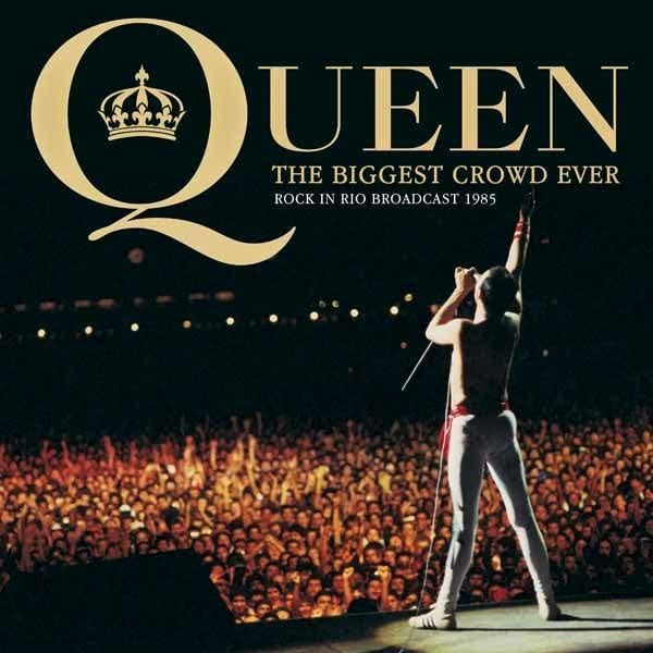 The Biggest Crowd Ever Radio Broadcast Rock In Rio 1985 - Front Cover