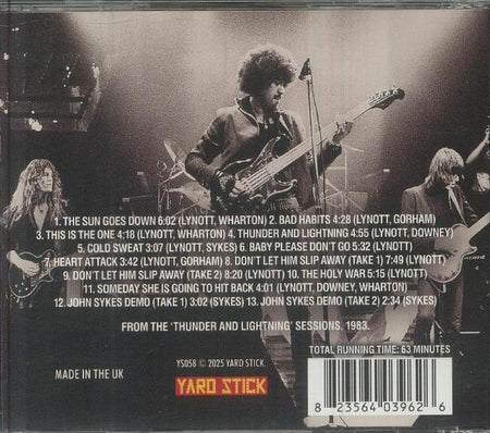 Alternative Thunder Radio Broadcast Demos Sessions 1983 - Front Cover