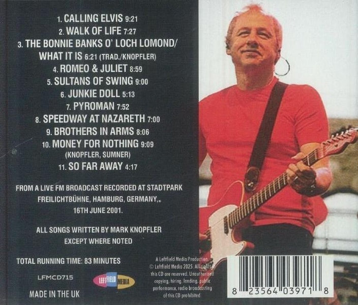 Hamburg Radio Broadcast Germany, 2001 - Front Cover