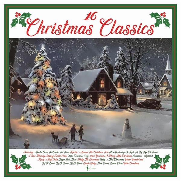 16 CHRISTMAS CLASSICS/WHITE VINYL - Front Cover