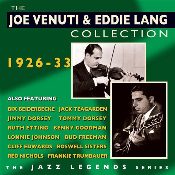 The joe venuti and eddie lang - Front Cover